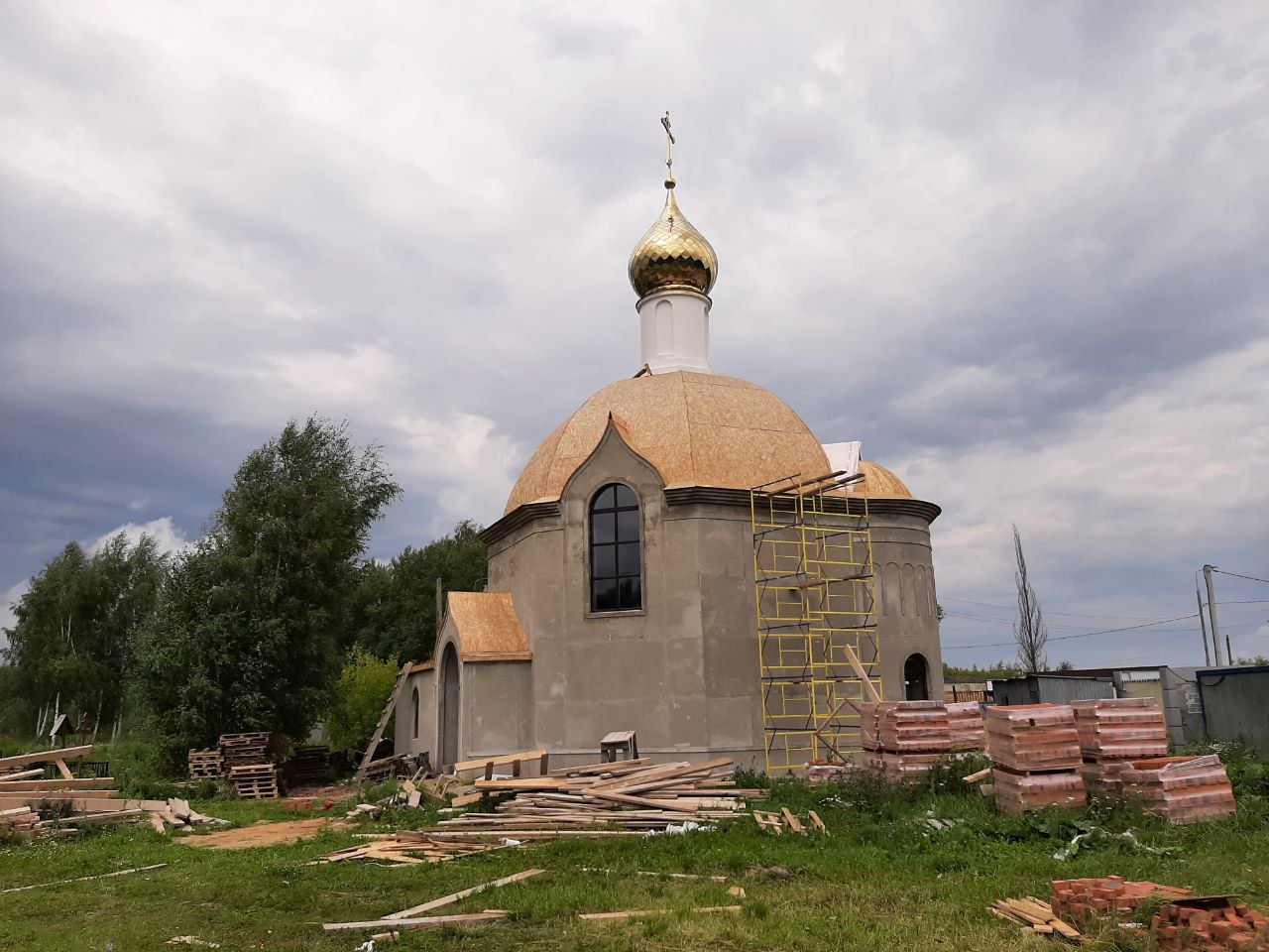 храм в захарьино