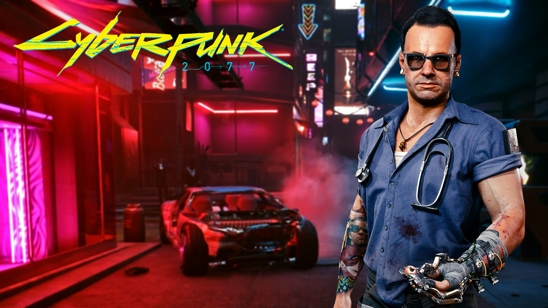 Деламейн такси Cyberpunk 2077