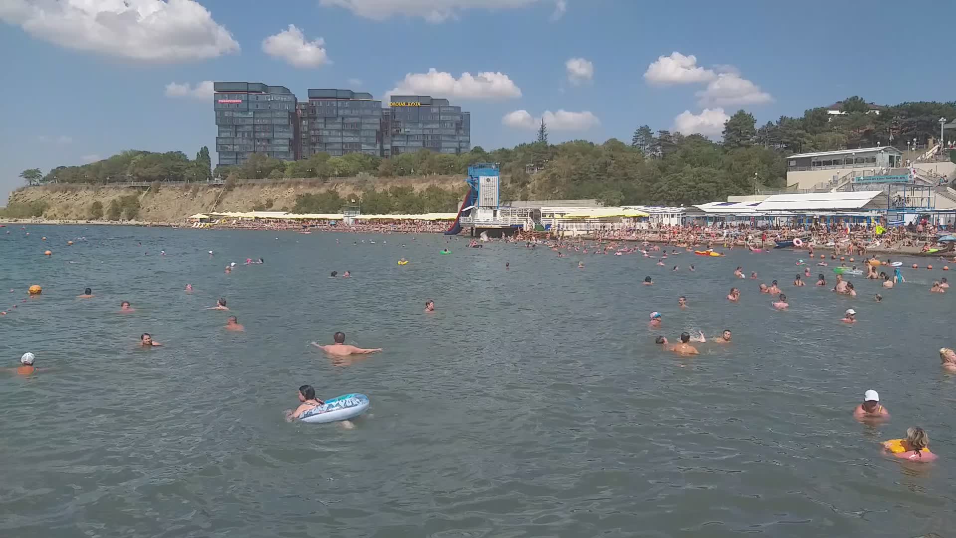 пляж санатория марат