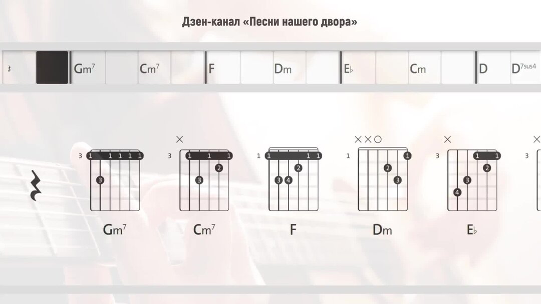 Танцы минус аккорды