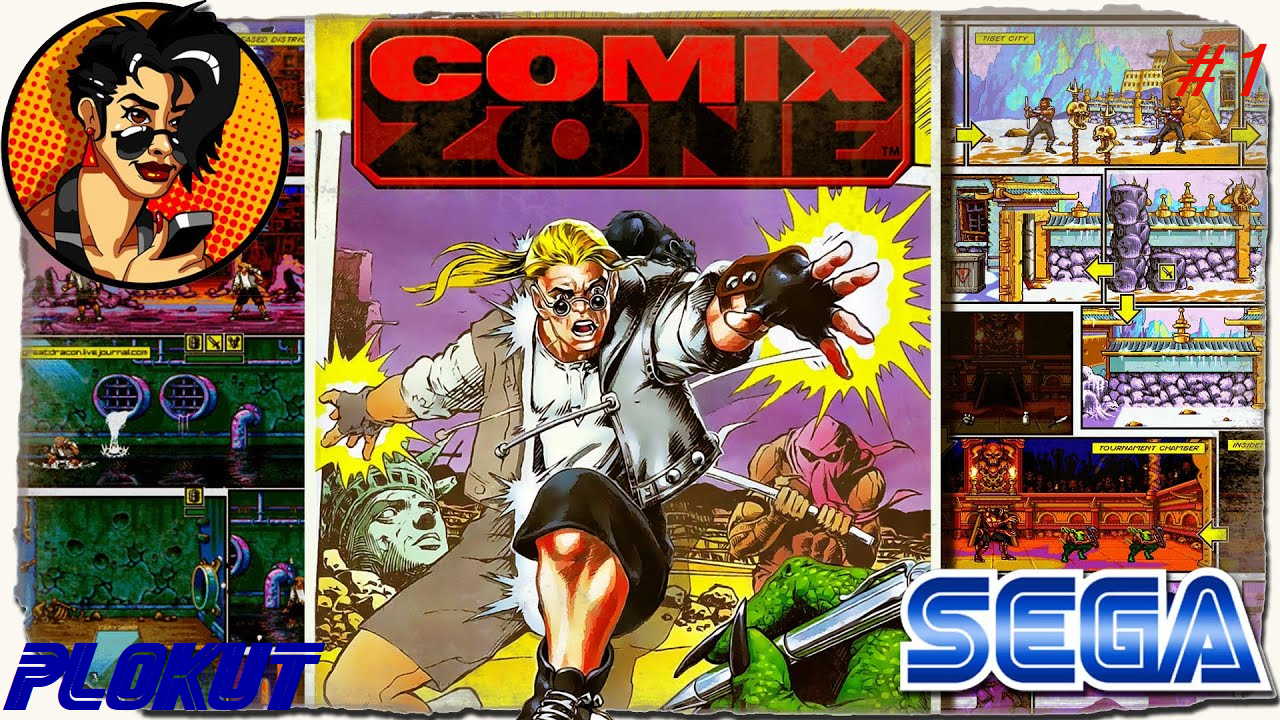 Игра на сегу комикс. Comix Zone игра. Comix Zone Алиса Кейн. Comix Zone сега. Comix Zone обложка.