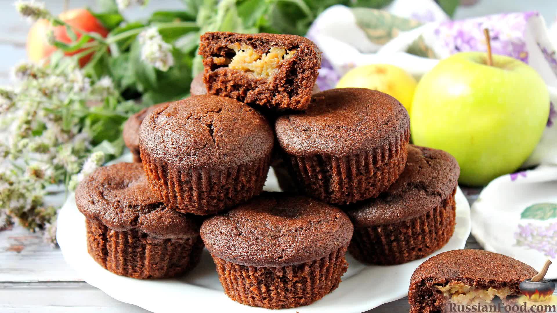 Two Chocolate Muffins