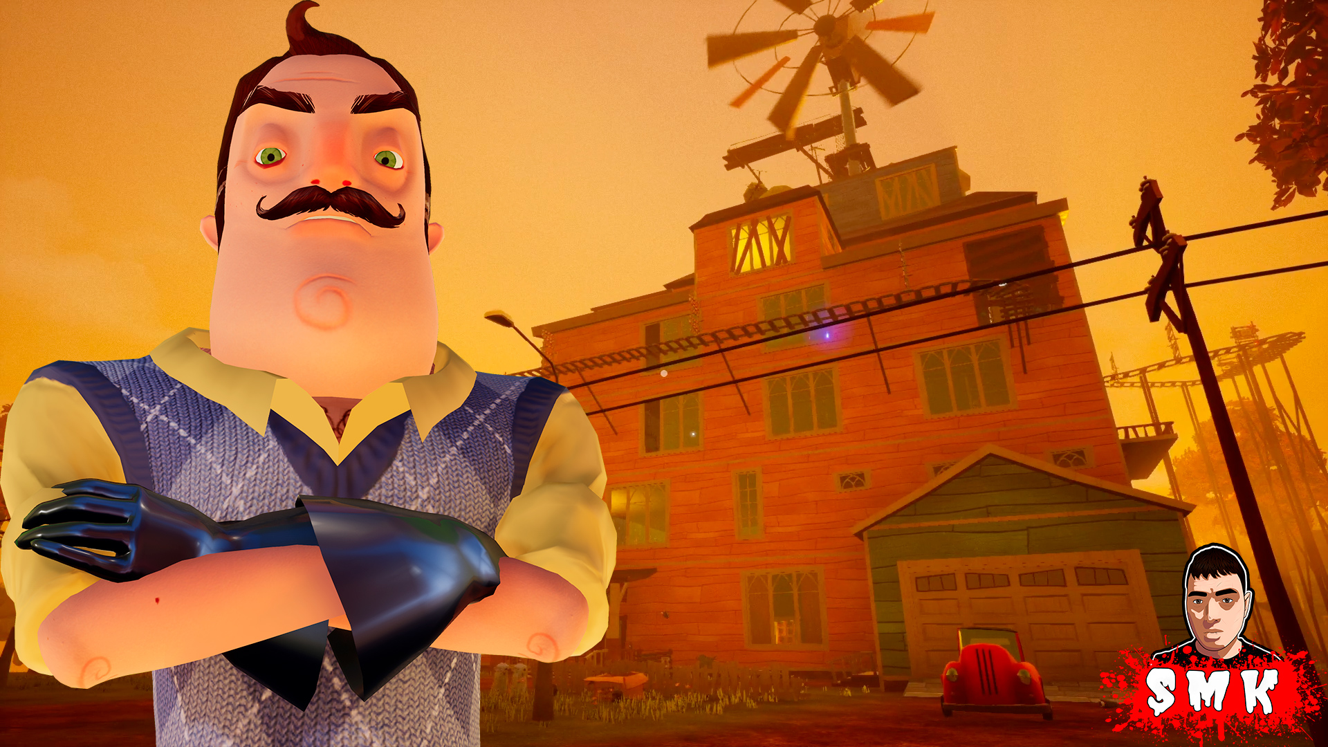 Игра привет сосед моды. Hello Neighbor 2 игра. Сосед из игры привет сосед. Привет сосед стим.