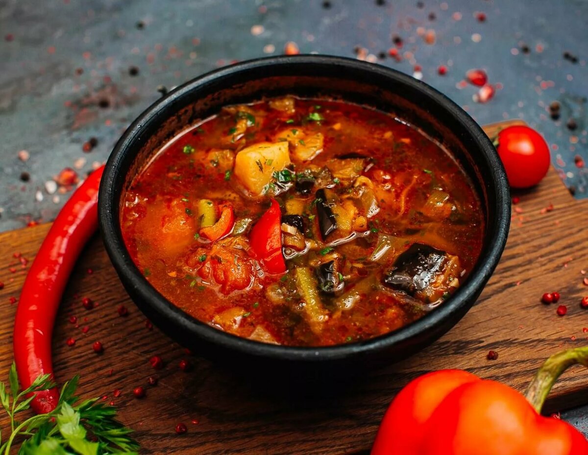 Грузинская кухня чанахи