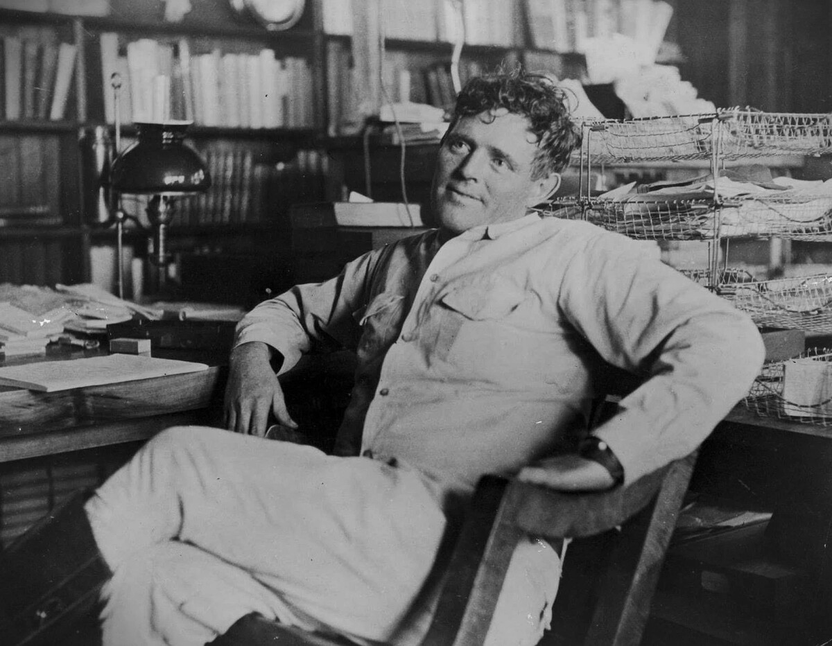 Jack london south of the slot naturalism