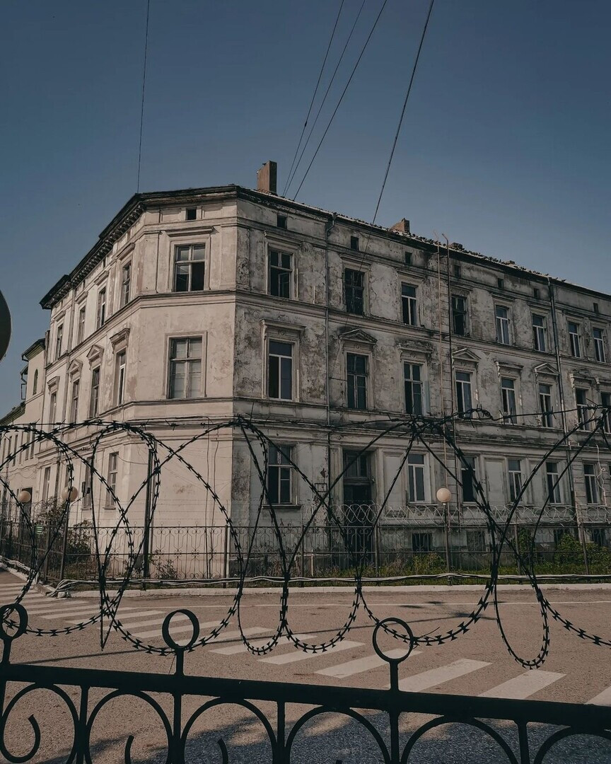 Старое здание в Советске