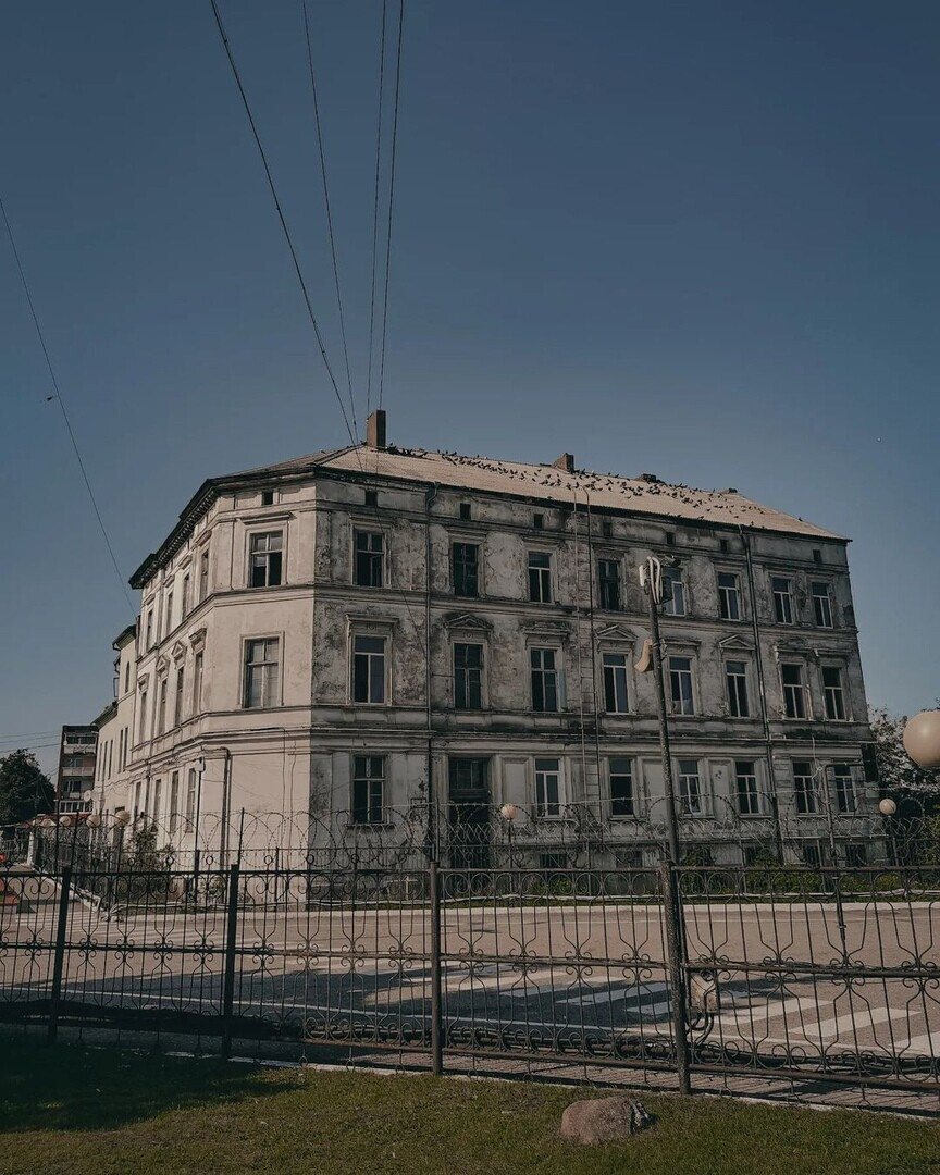 Старинное здание в Советске