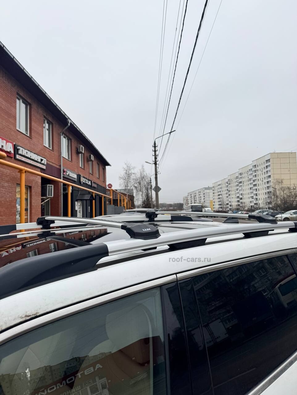 Установка багажника на рейлинги для Haval Dargo в Туле
