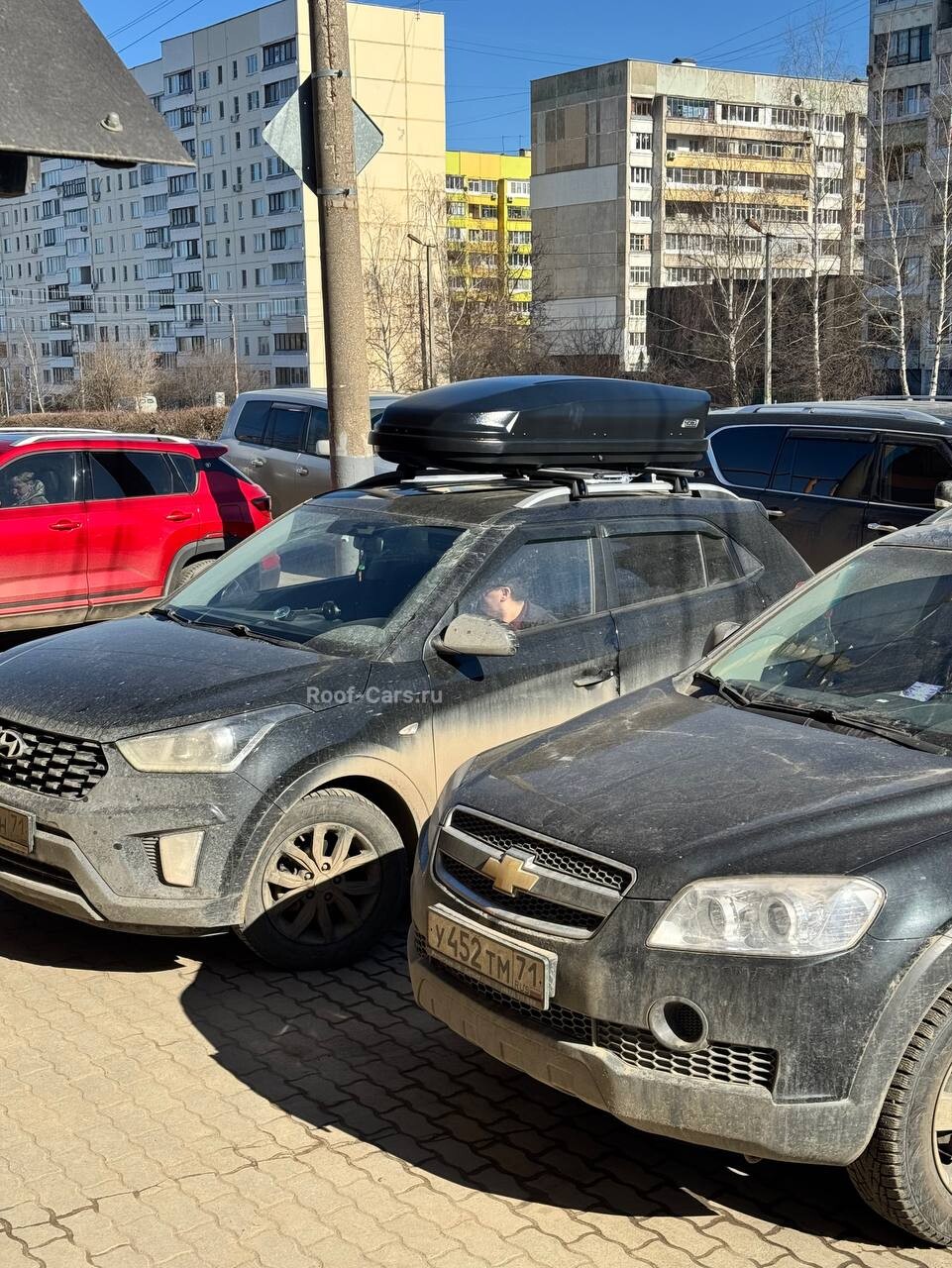 Установка багажника и автобокса для Hyundai Creta 2016-2020 в Туле