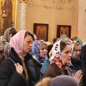 Благовещение Пресвятой Богородицы в храме святителя ИОВА. Дорогие мои, любимые, позвольте мне назвать вас так - наши мироносицы храма свт.ИОВА. 7 апреля 2025 год. Москва.- 2