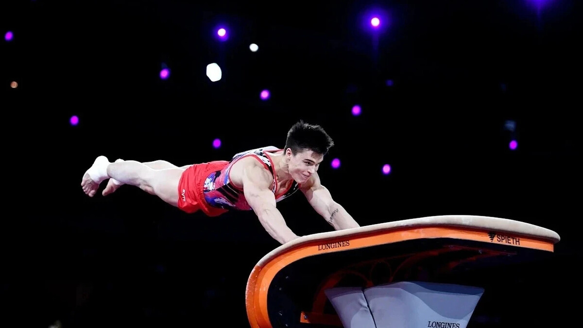 Спортивная гимнастика опорный прыжок. Спортивная гимнастика Токио 2020. Белявский гимнаст Токио.