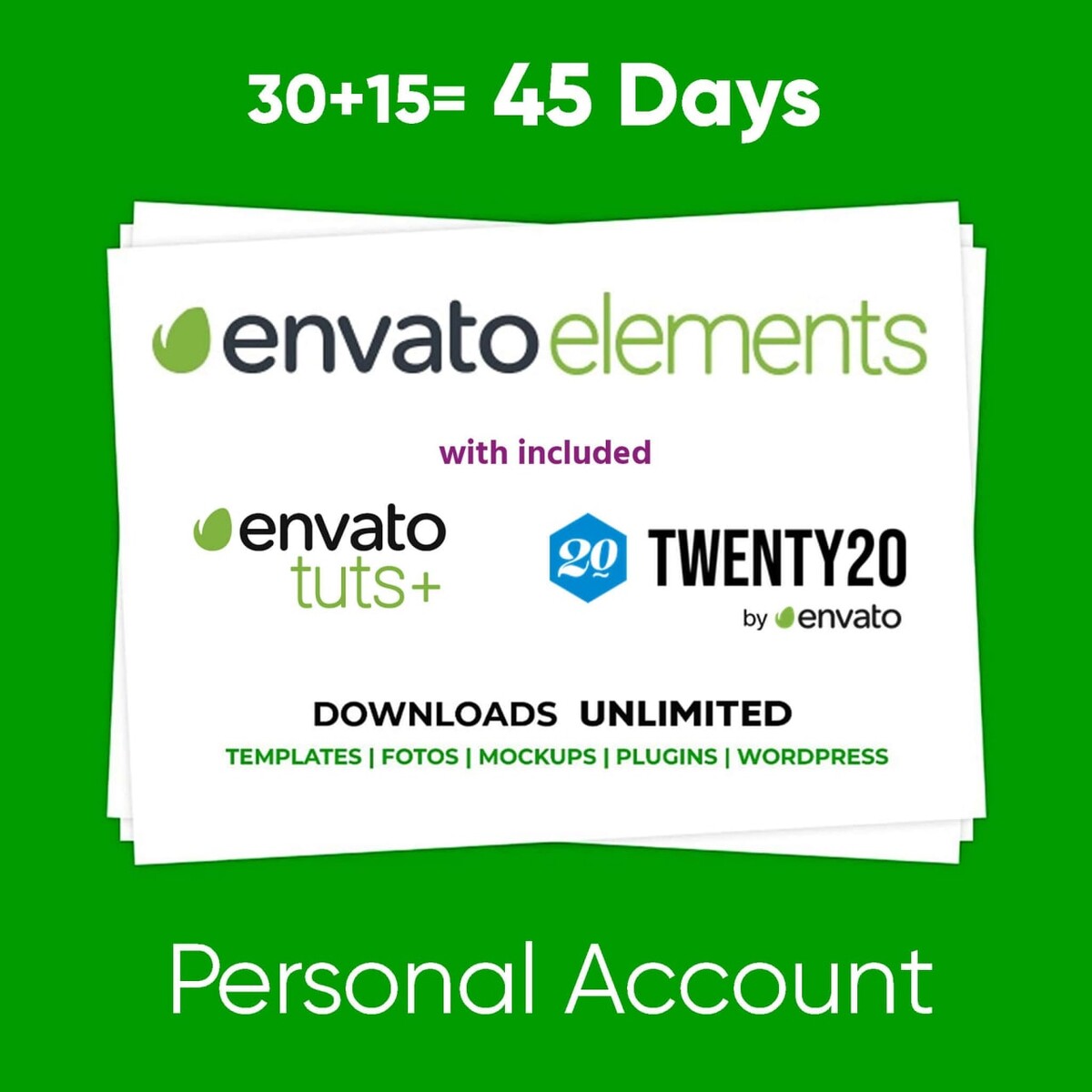 Premium user. Envato elements.