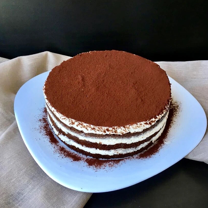 Мини торт из кокосовой муки