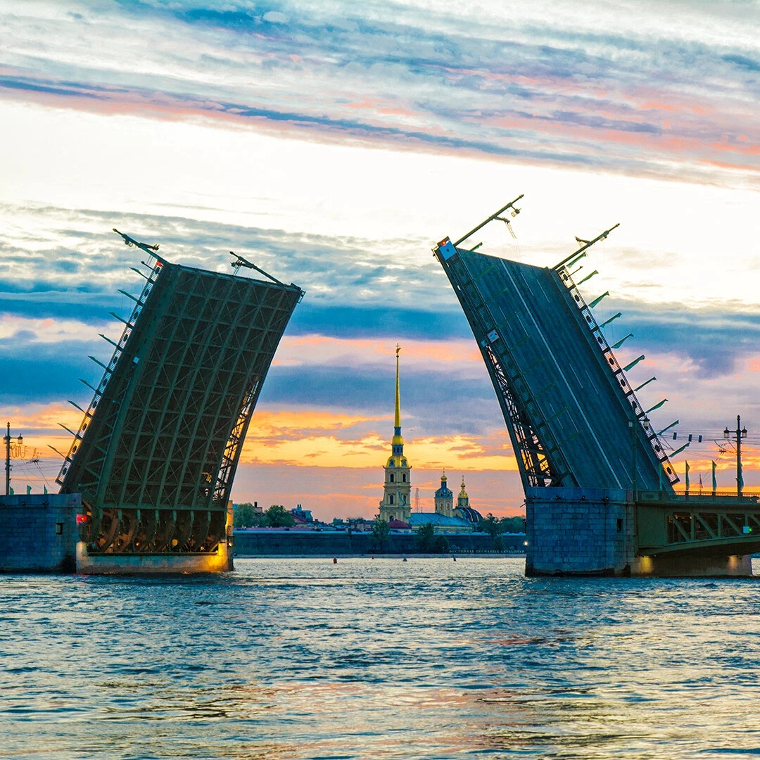 Как разводят мосты в питере