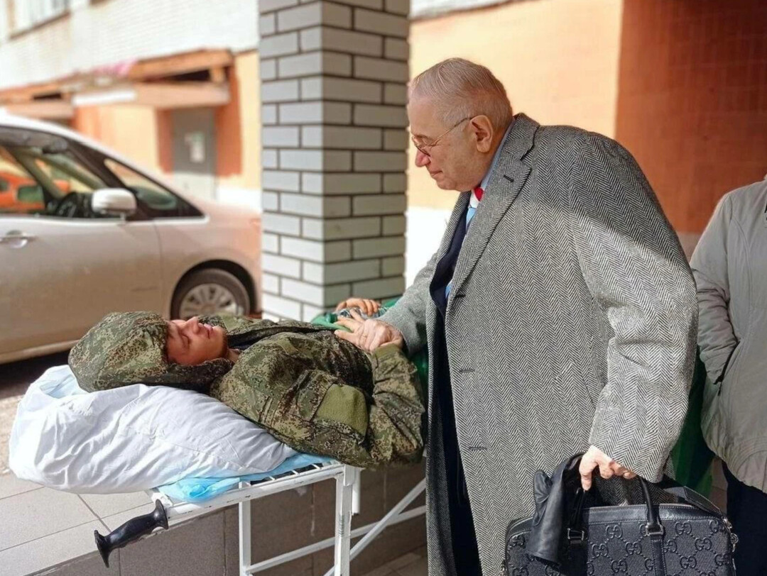 Раненые в российских госпиталях