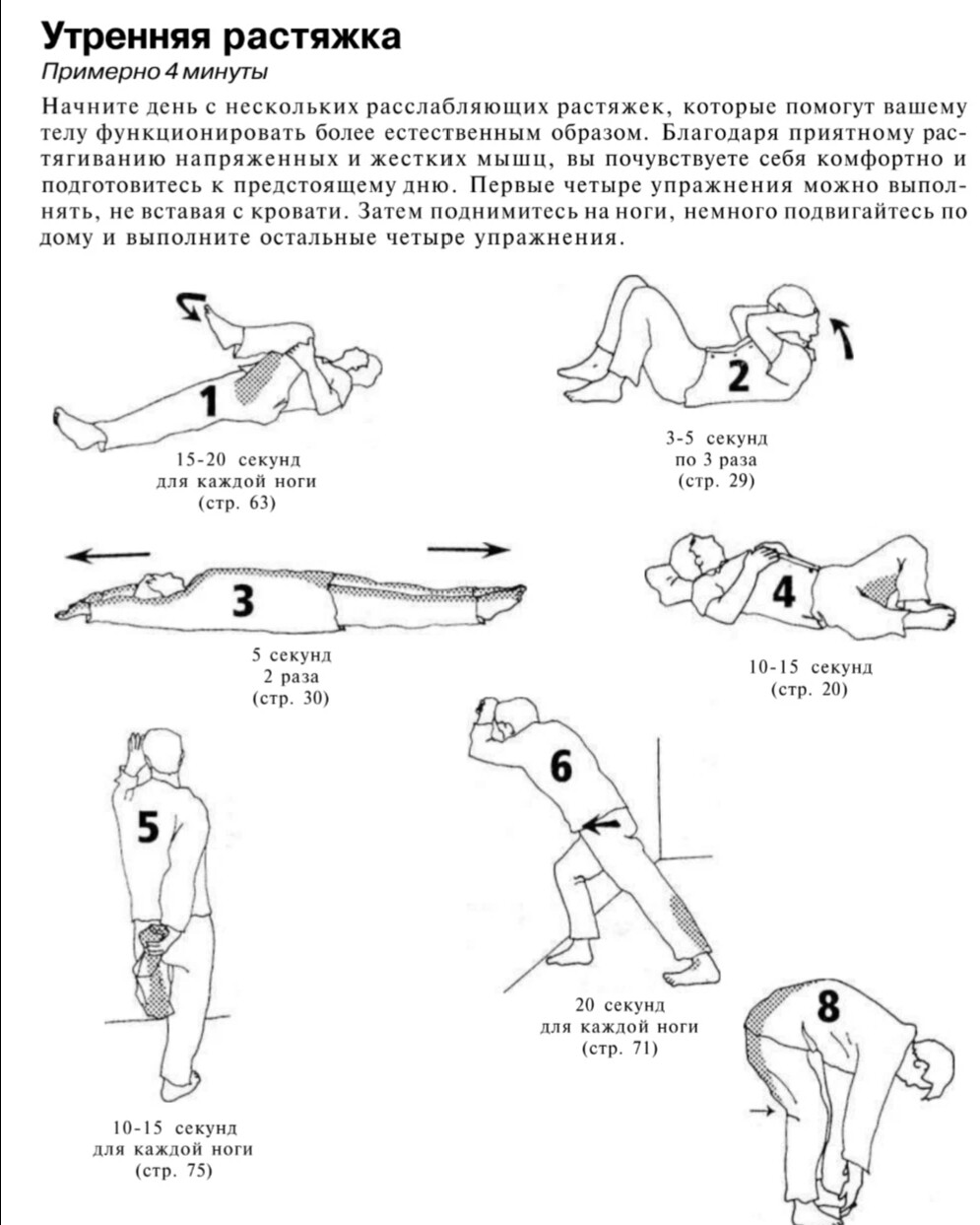 Растяжка для всего тела комплекс упражнений для начинающих