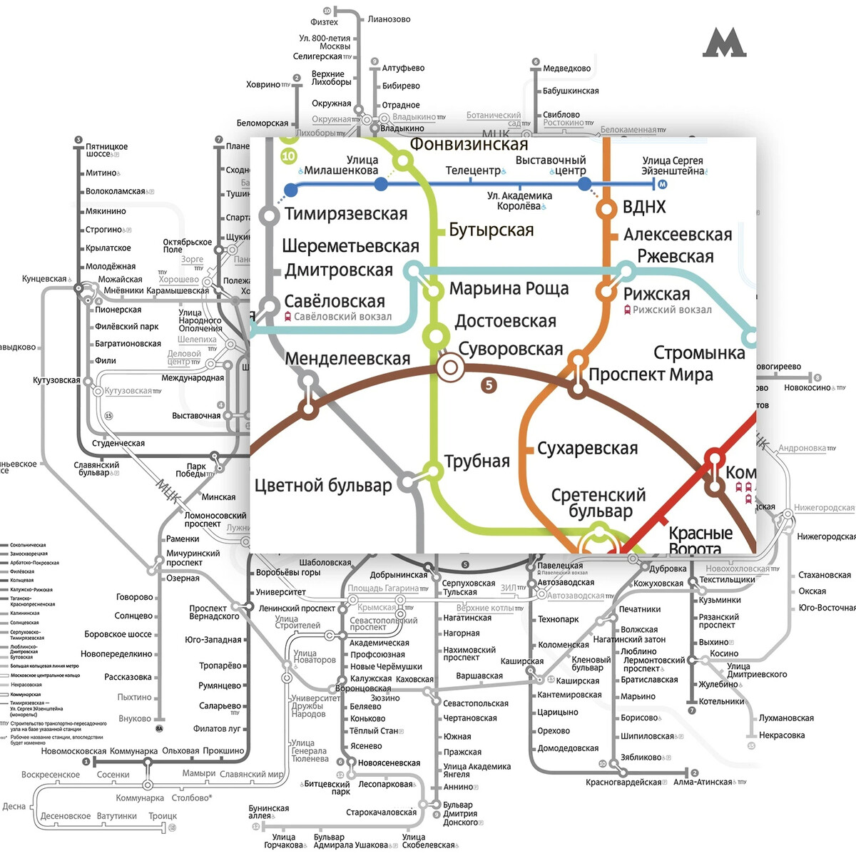 М кожуховская карта метро
