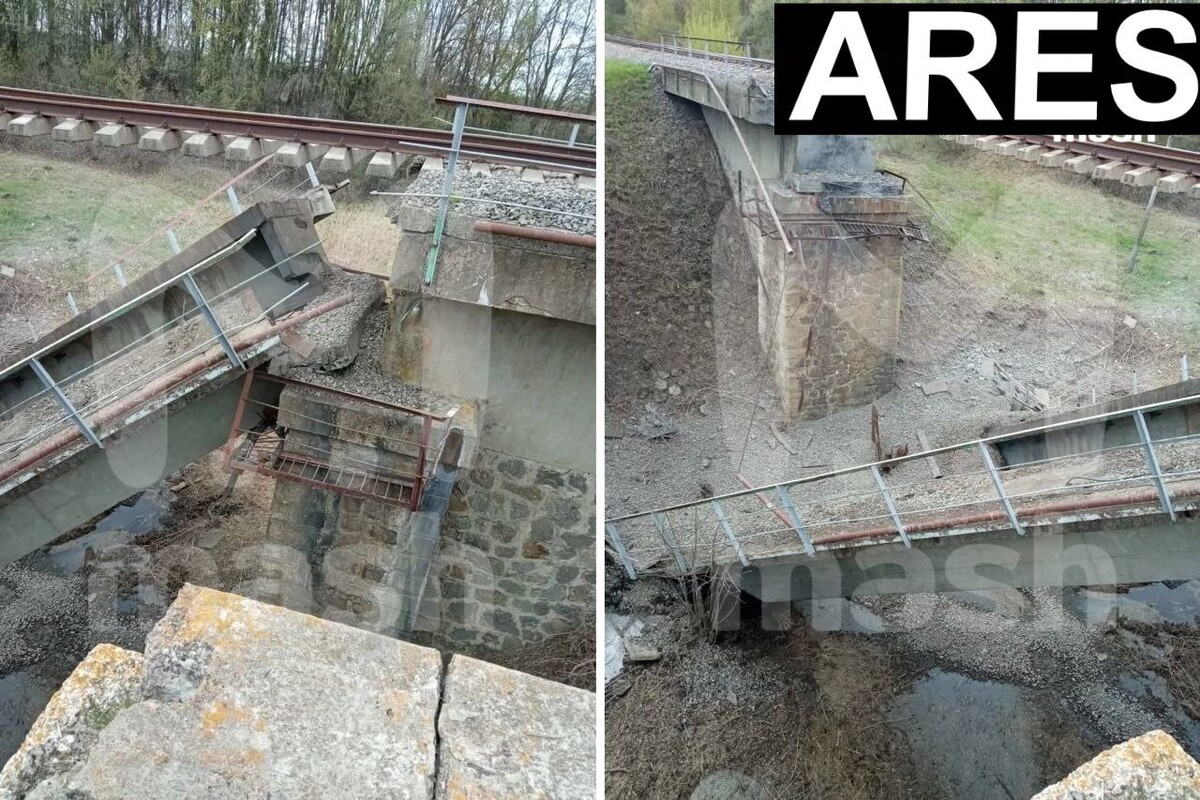 Обрушение моста в курской области. Взрыв моста в курской области. Результат диверсии. Железнодорожный мост курск. Металлический мост обрушение.