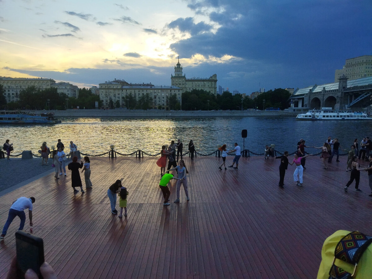 Парк Горького Москва Зарядье