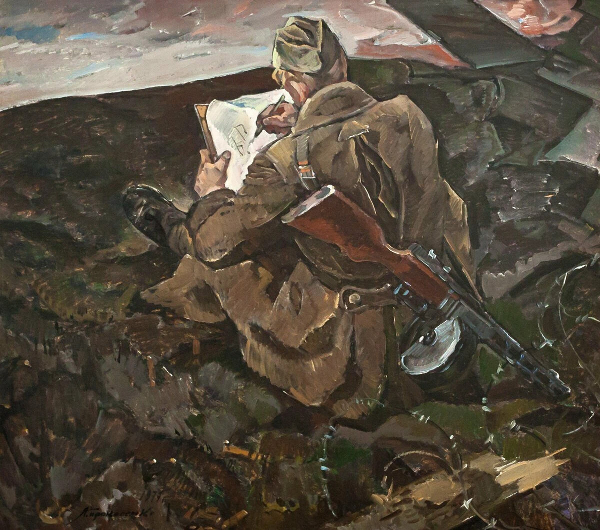 Картины вов и их авторы