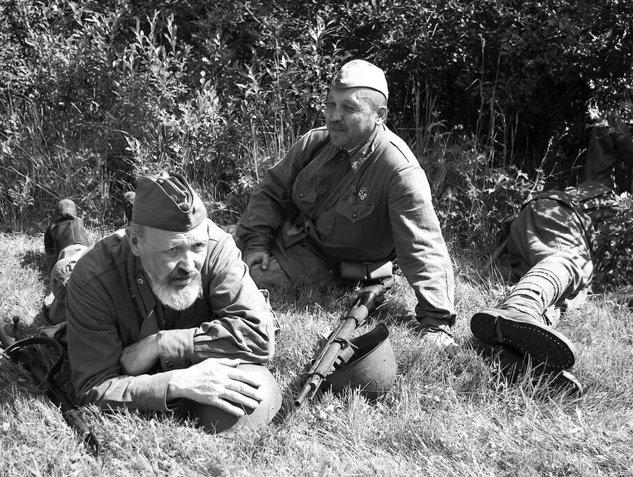 Фото солдат вов на привале