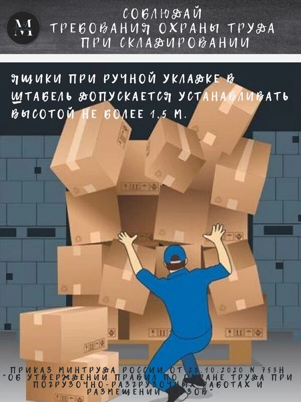 Приказ 753 n. Приказ Минтруда России от 28.10.2020 n 753н. Приказ 753н правила по охране труда. Несчастные случаи при погрузочно-разгрузочных работах армия. Приказ 753 н с грузоподъемными.