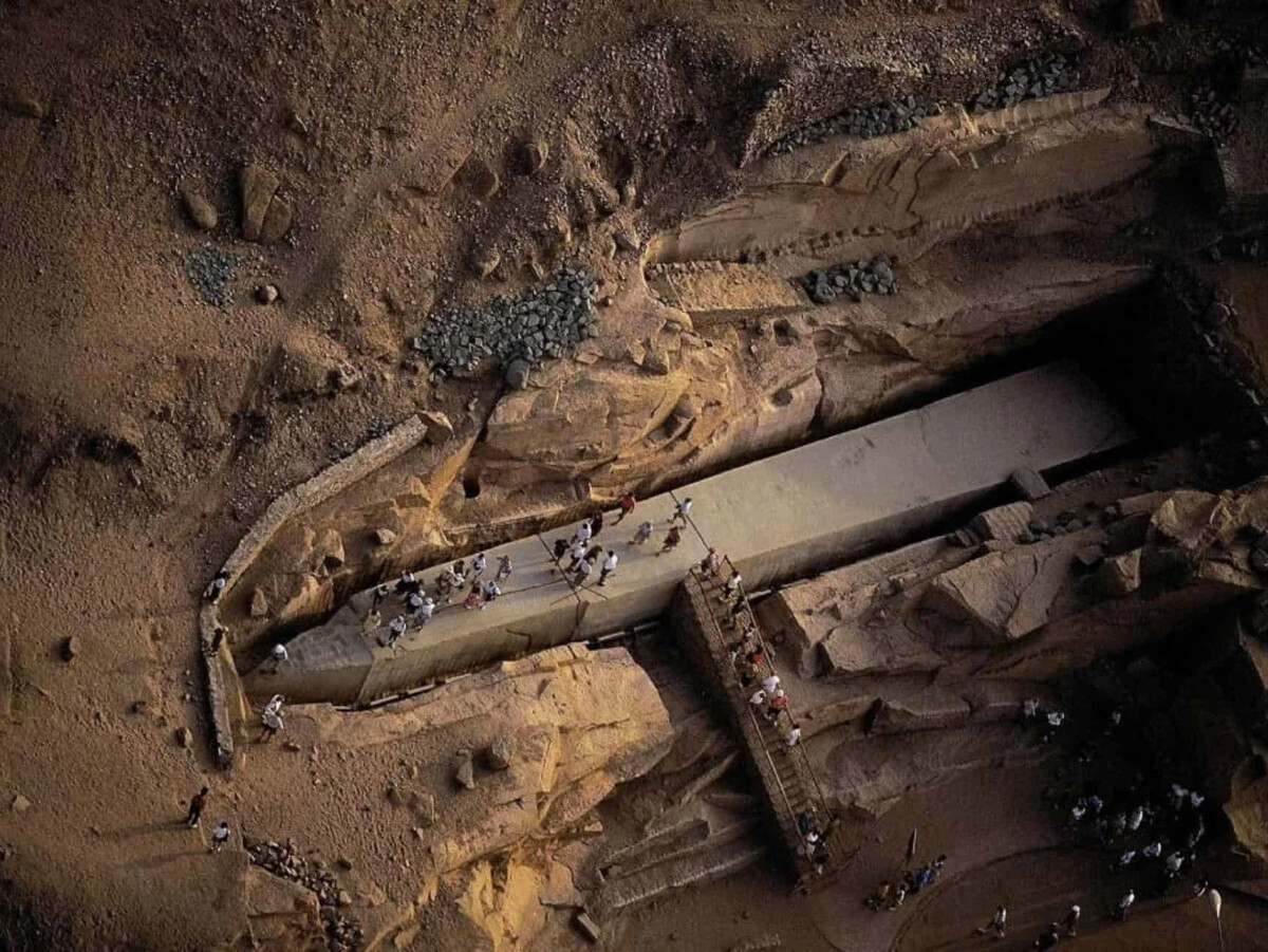 Раскопка египетских пирамид