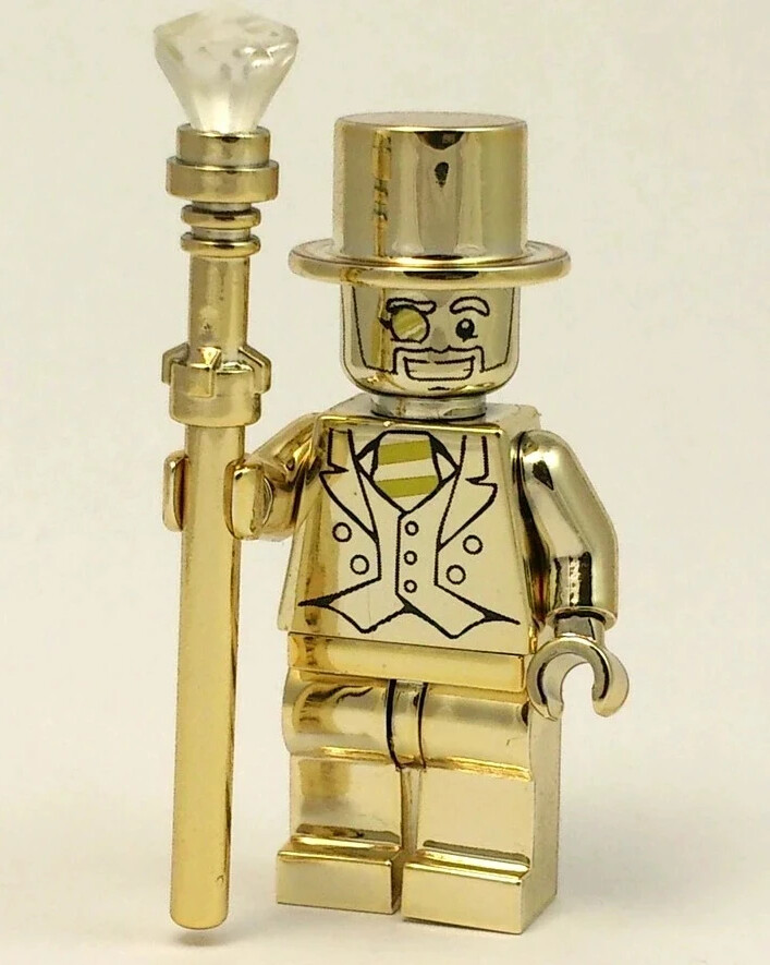 Самая дорогая фигурка Лего – Мистер Голд? Загадочный Mr.Gold ...