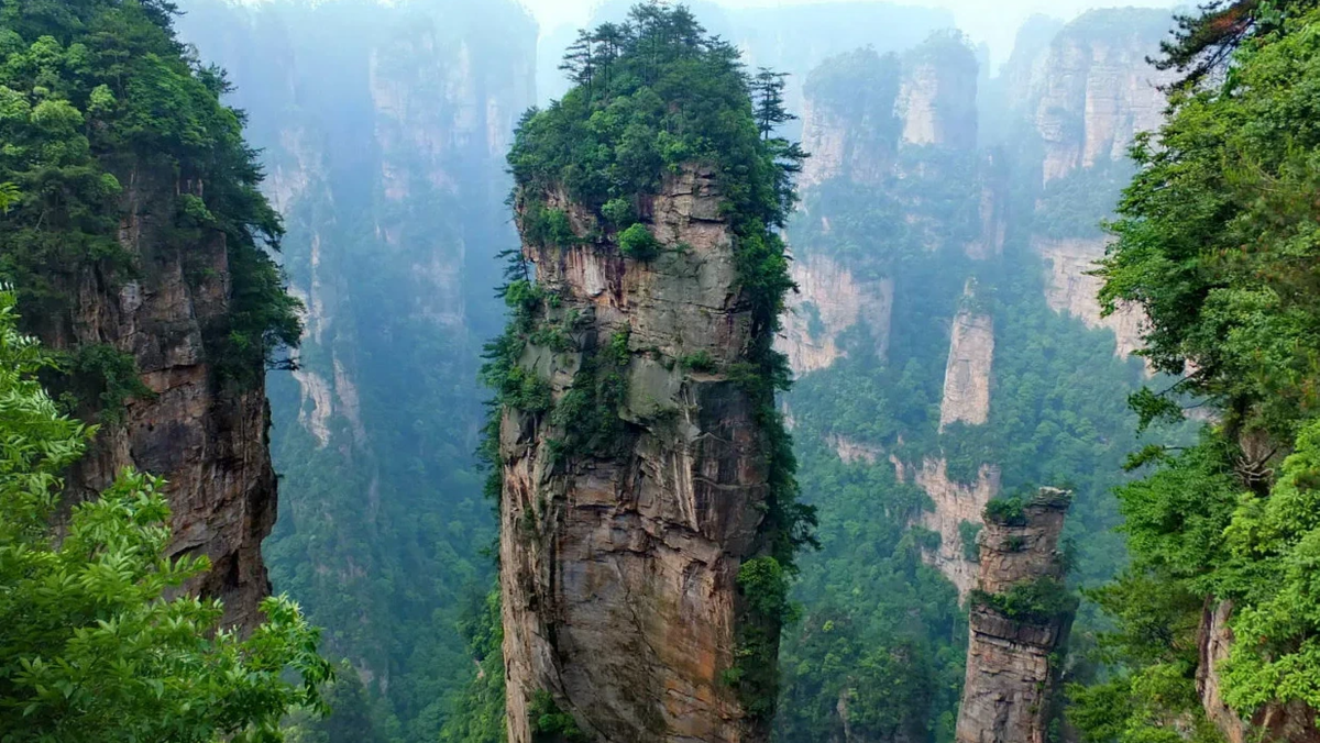 Горы улинъюань китай фото