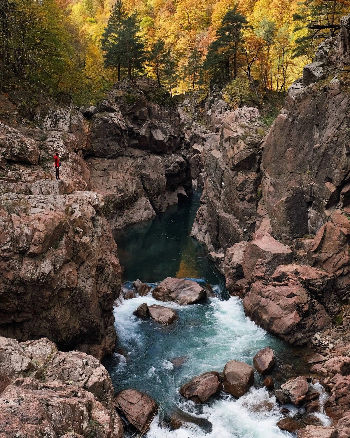 Гранитный каньон Краснодарский край