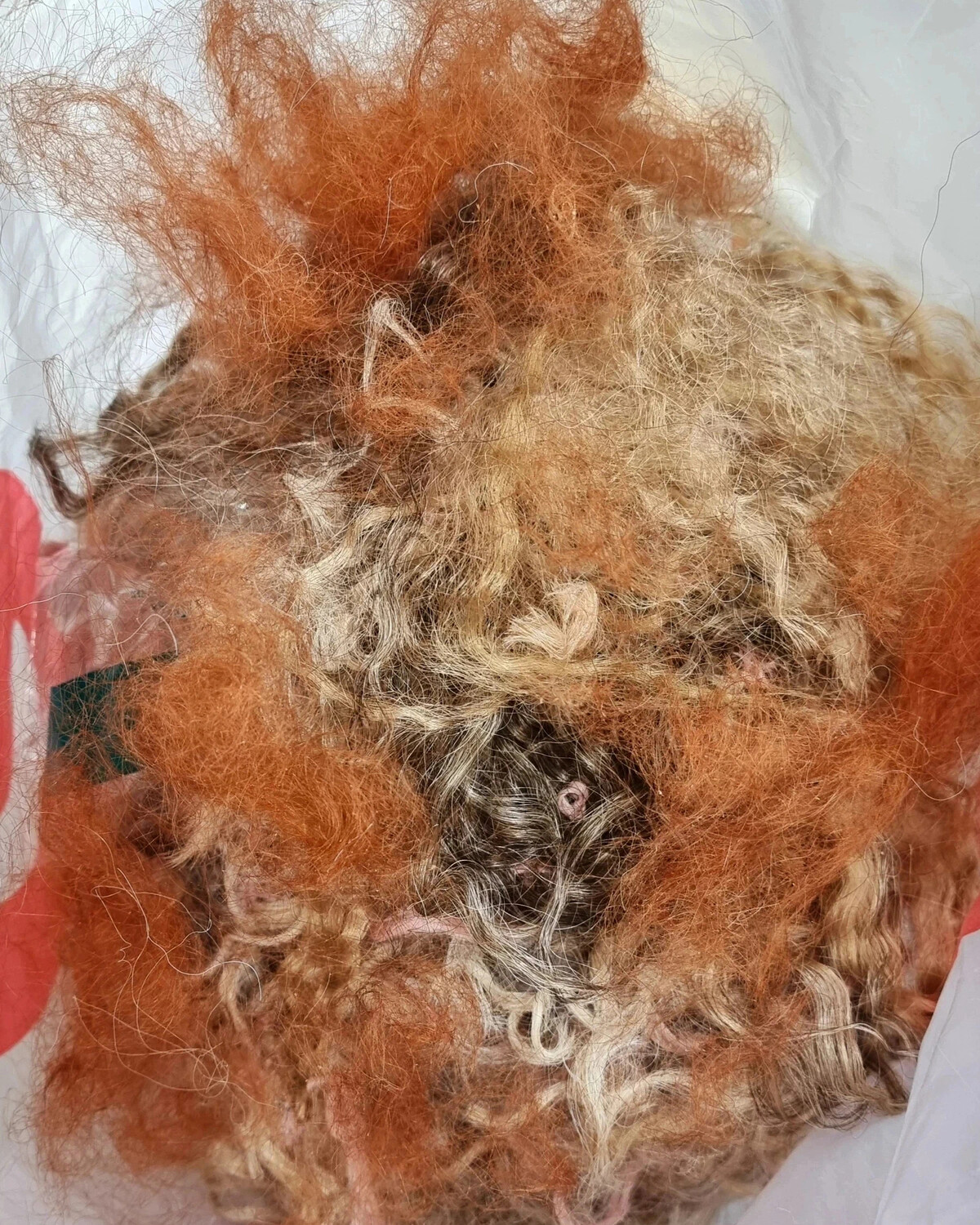 Сколько своих волос выпадает, после того, как снимаешь афрокудри, косы ...