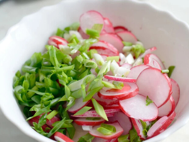Как сделать овощной салат