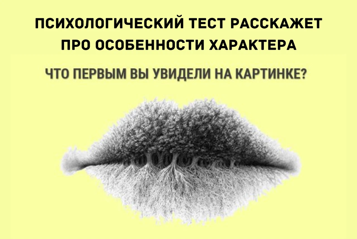 Что видишь первым на картинке