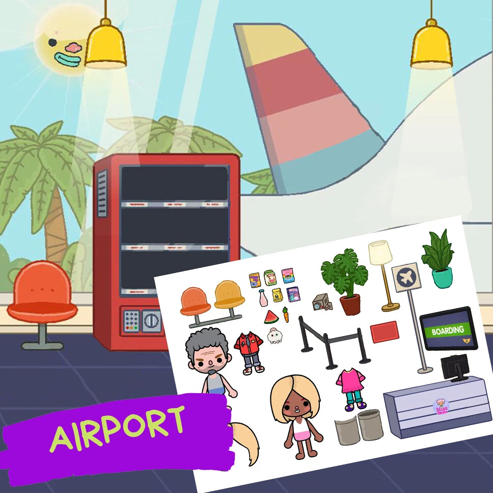 Тока бока схемы аэропорт