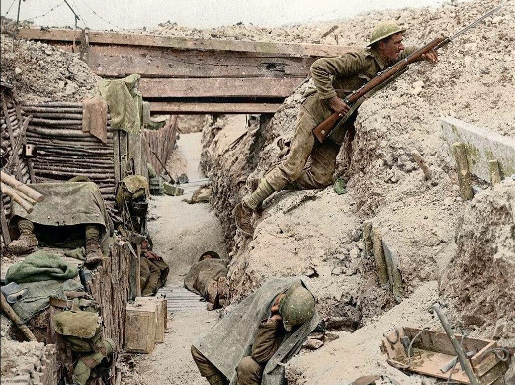 Фото боев первой мировой