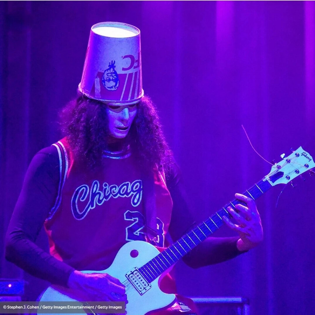 Buckethead без маски фото