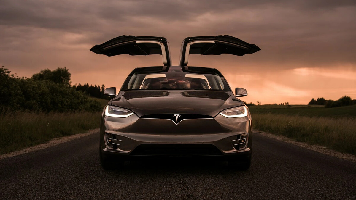 Tesla model x Black