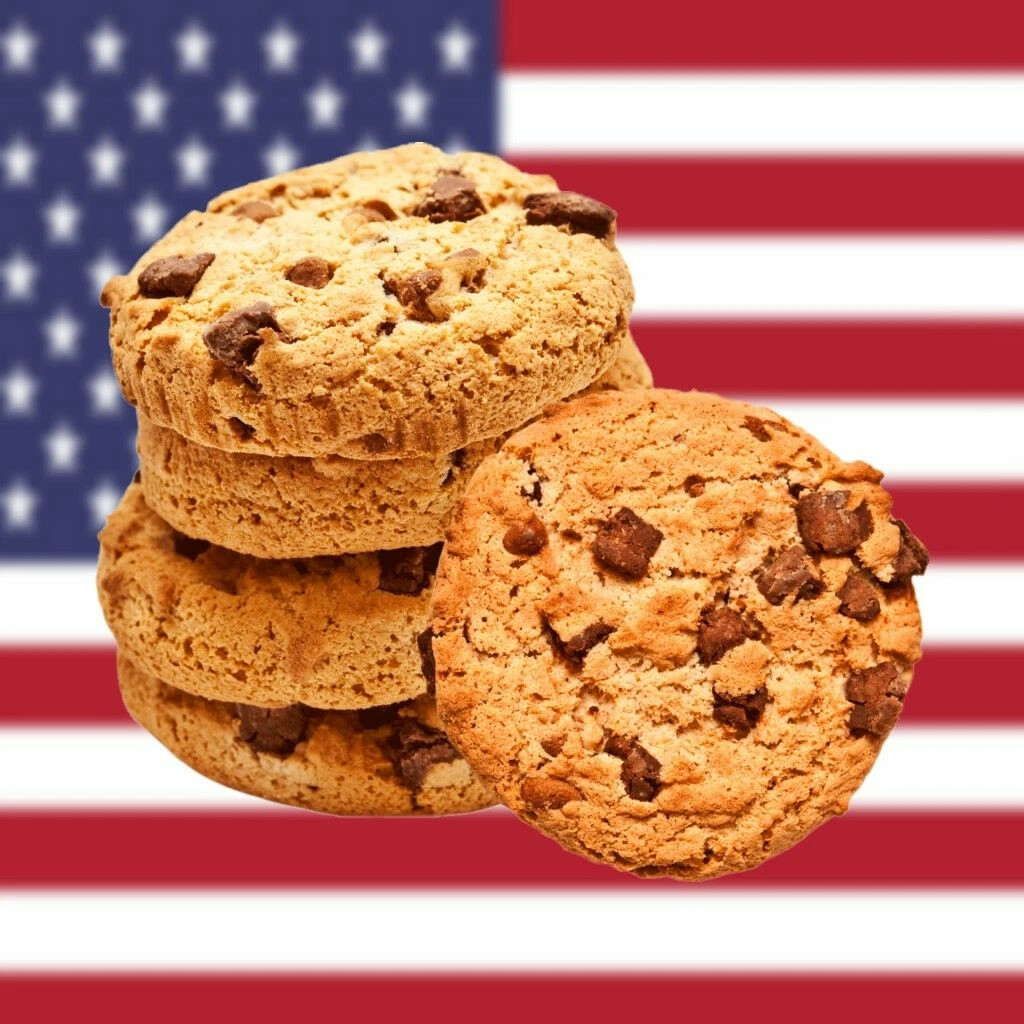Печенье с шоколадной крошкой американское