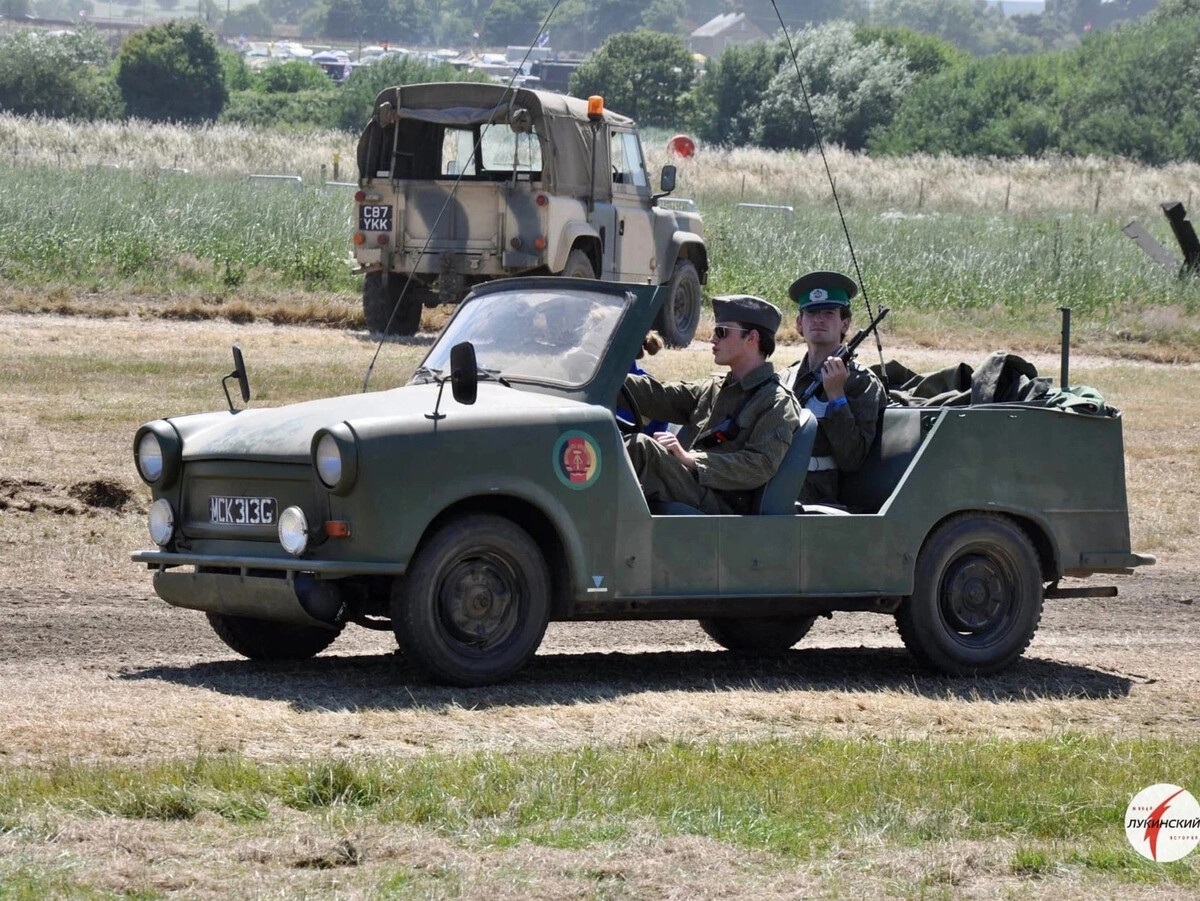 Trabant 601 РІРѕРµРЅРЅС‹Р№