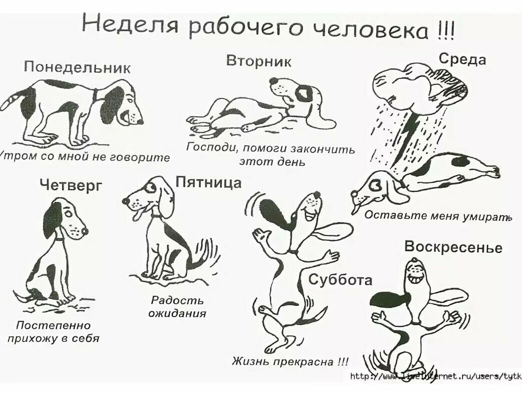 Среда как понедельник картинки