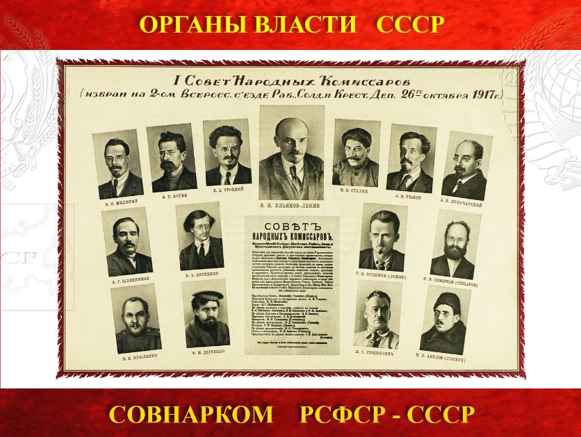 Совет министров ссср год. Совет народные комиссары Совнарком СНК. Совет народных Комиссаров 1917. Председатель народных Комиссаров 1917. Совет народных Комиссаров 1918 года.