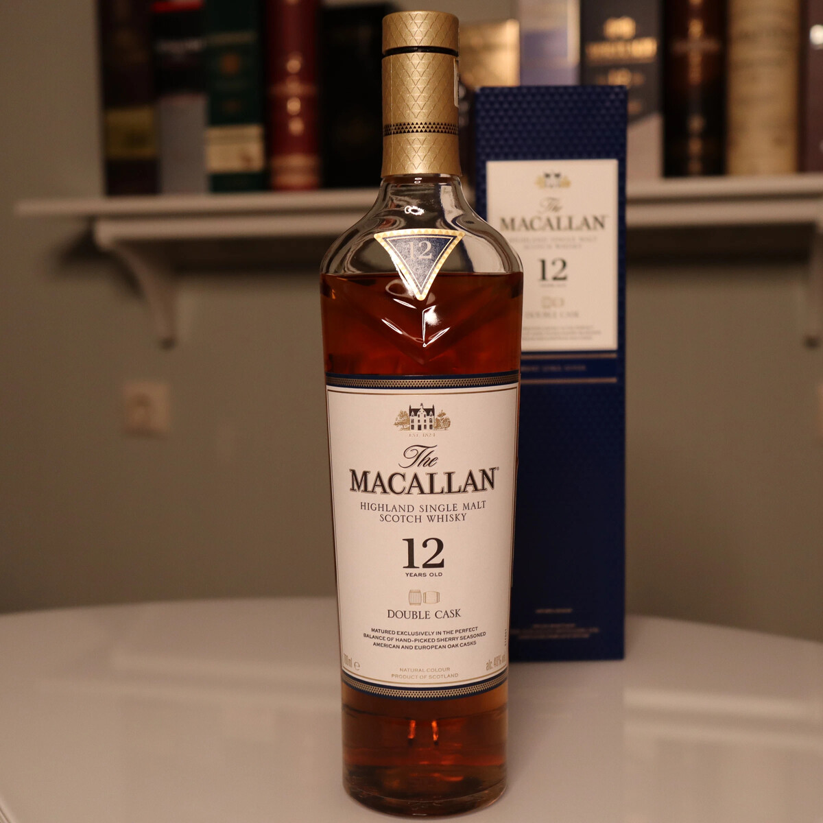 Алкопарфюмер. Macallan 12. Neck Label Macallan.