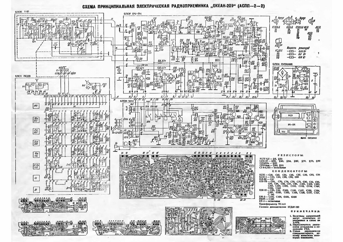 Вк1080 схема приемника