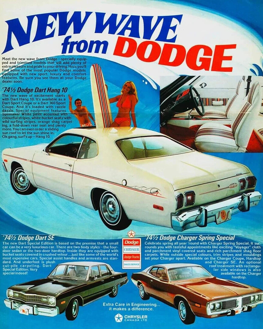 Реклама dodge swinger