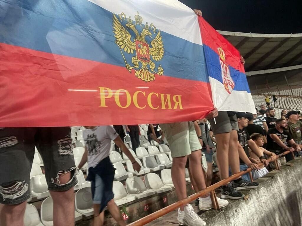 Флаг сборной России