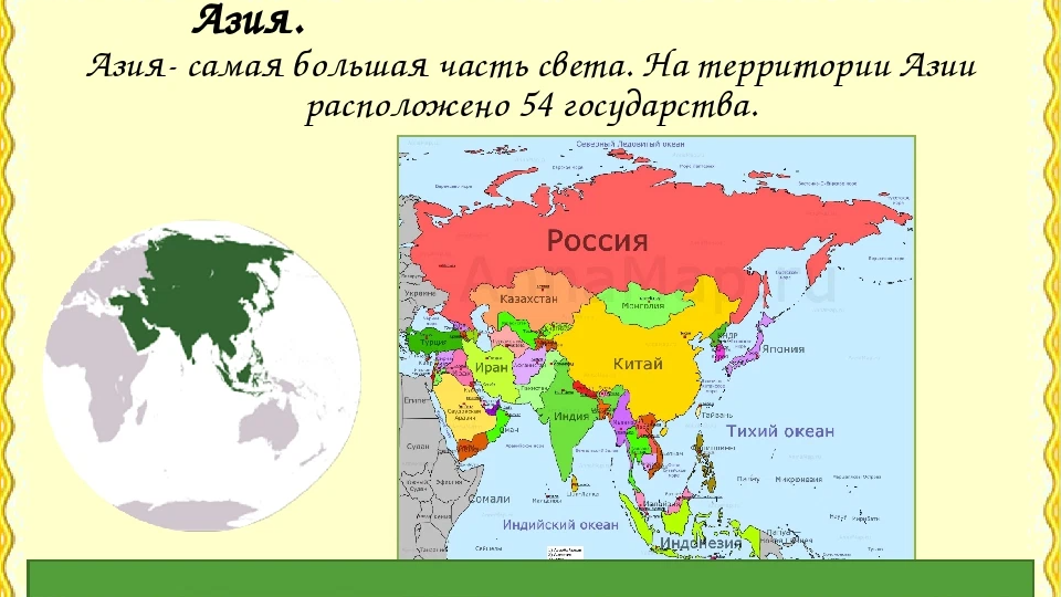 Азия (часть света). Азия самая большая часть света. Части Азии со странами. Южная Азия часть света.