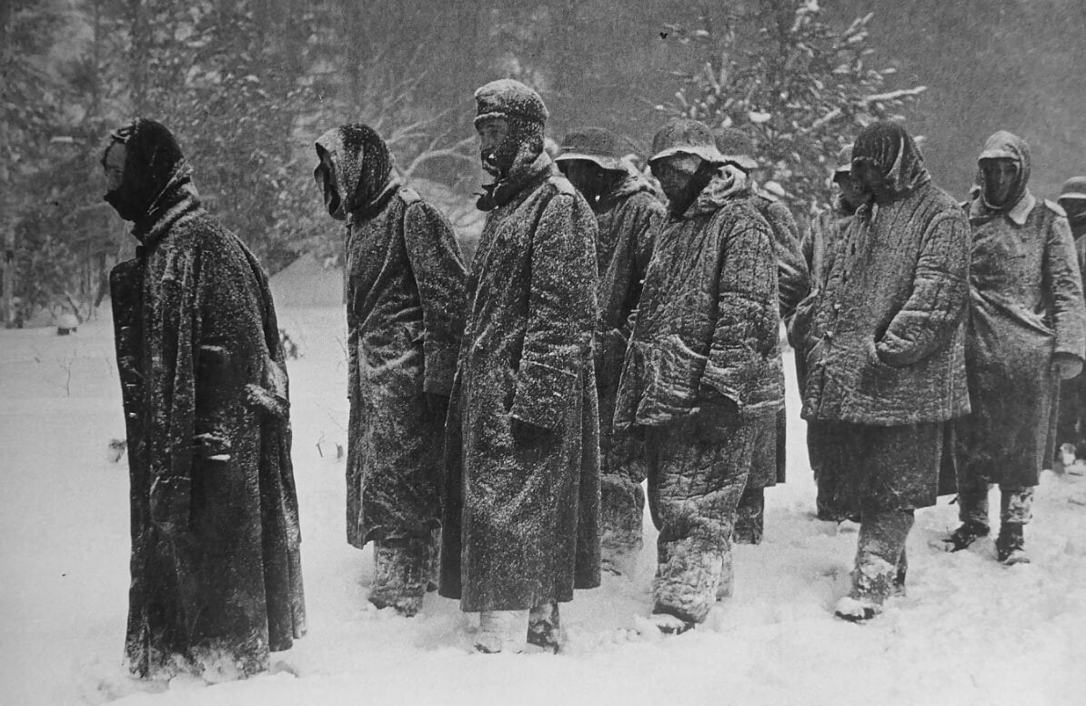 немцы под москвой 1941