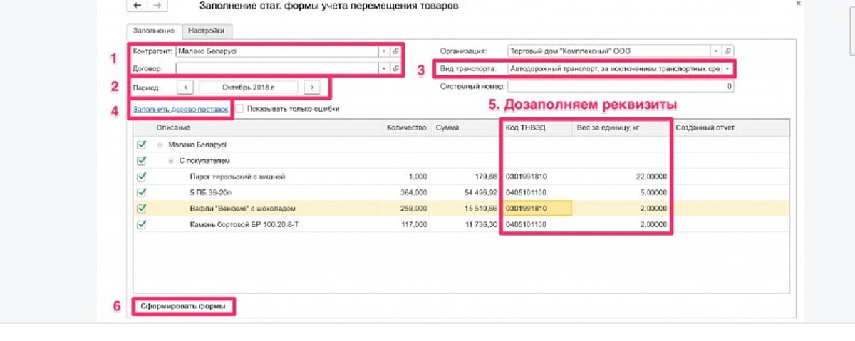 Нужно подать статформу. Заполнение стат формы. Форма статистического учета. Статистическая форма перемещения товаров. Заполнение стат формы перемещения товаров.