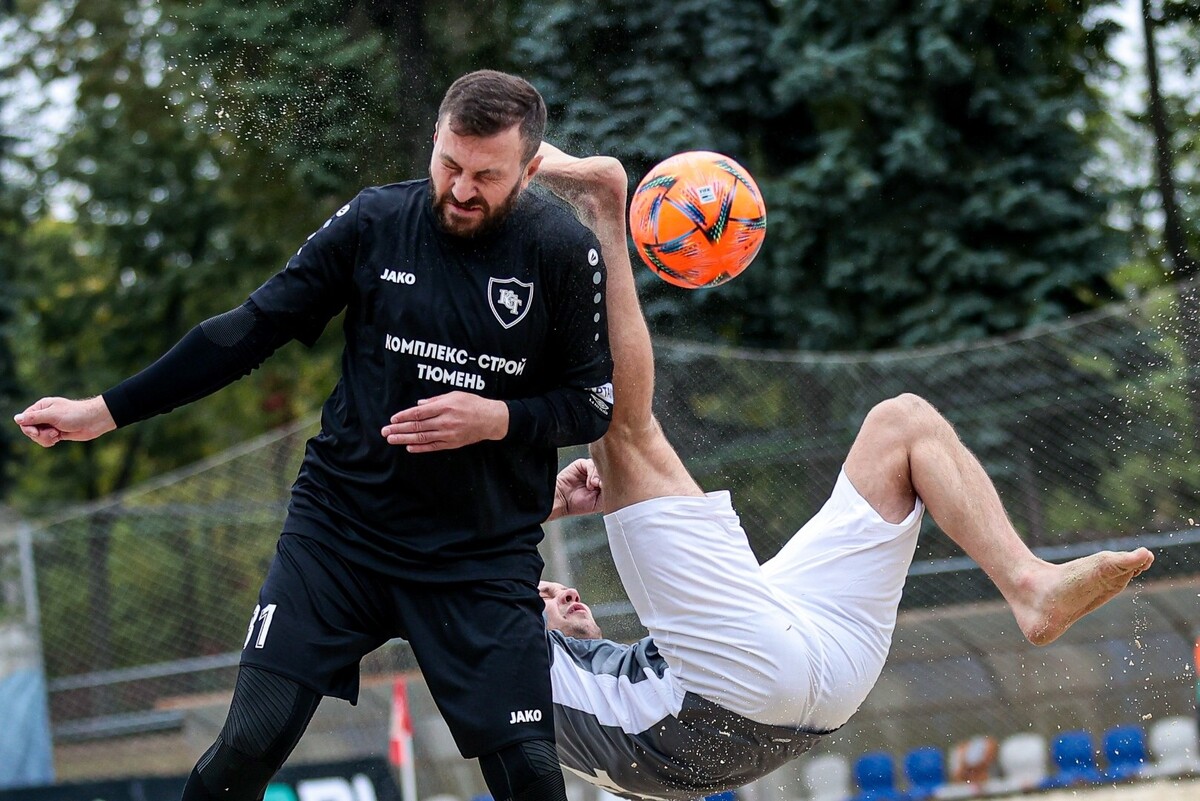 Кронштадт променад пляжный футбол