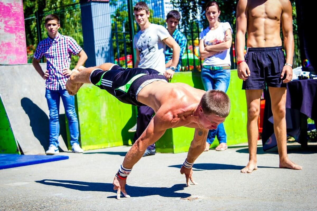 Андрей статик Street Workout